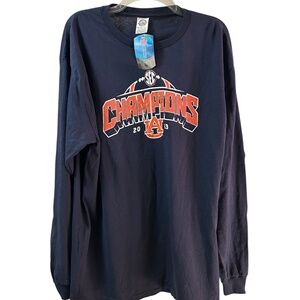 Men's Auburn 2013 SEC Championship Long Sleeve T Shirt Size XL
